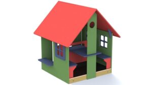 5003 Игровой модуль Двухсекционный домик