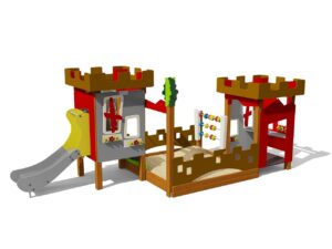 ВСТ 5133 ПЕСОЧНЫЙ ДВОРИК "КРЕПОСТИ" С ГОРКОЙ